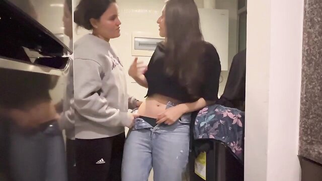 Scarlethanc presents: watch I fuck my stepsister into the laundry room in this hot sex video! Fucking, lesbian sex, amateur homemade slut, big ass and natural tits!